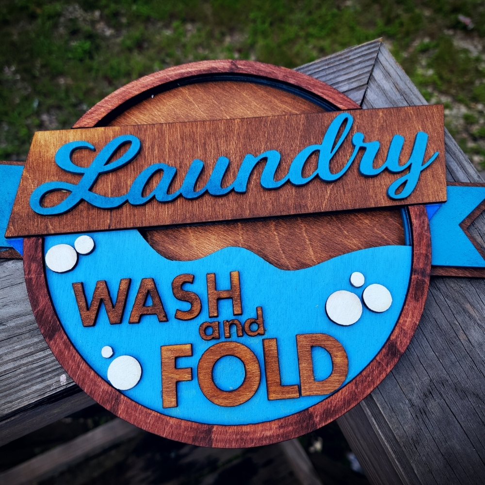 Laundry Sign